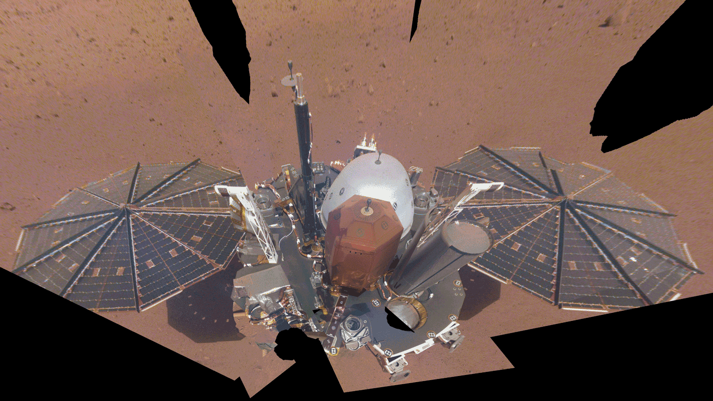 幻灯片 3 - 经过多年的科学探索，美国国家航空航天局 (NASA) 退出洞察号火星着陆器任务